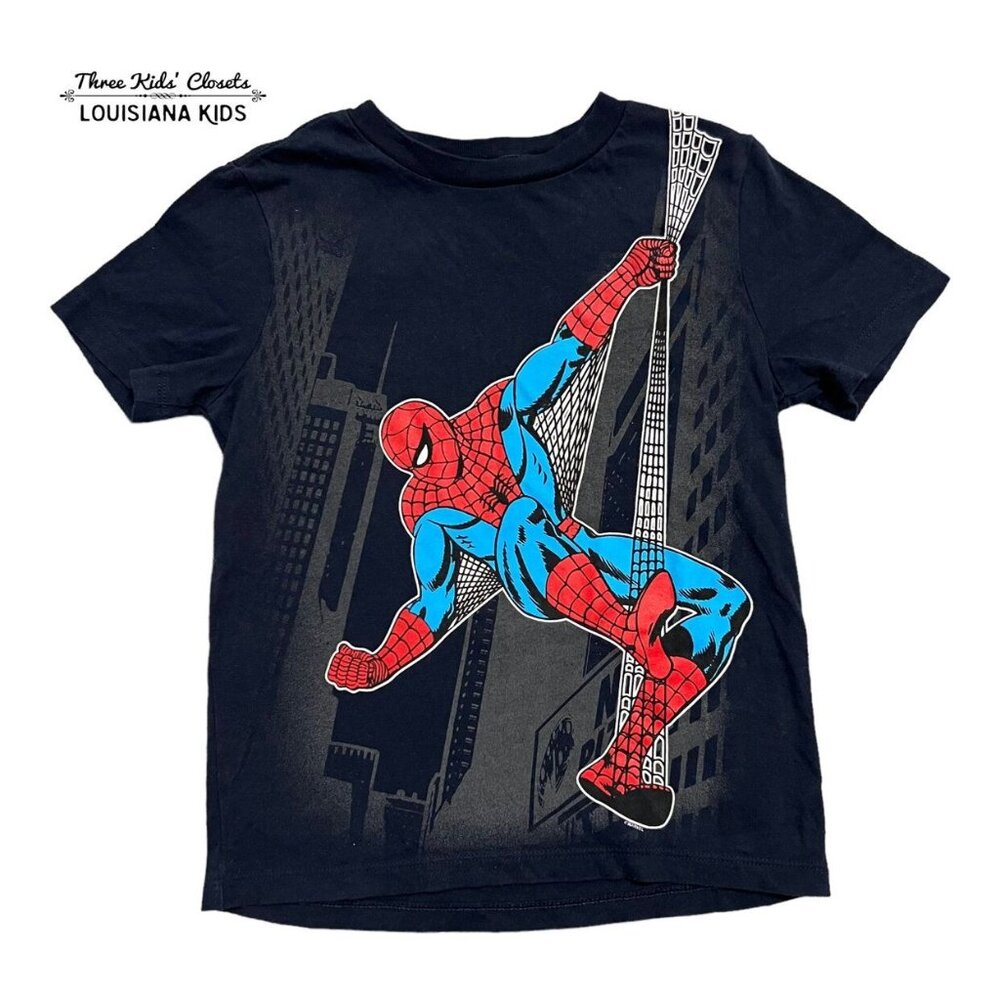 Old Navy XS (5) Marvel Spider-Man Superhero Shirt